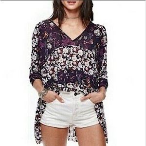 Free People Isabel Floral Tunic